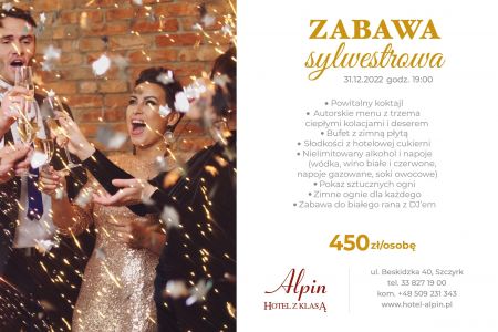 Sylwester 2022/23 - Pakiet sylwestrowy