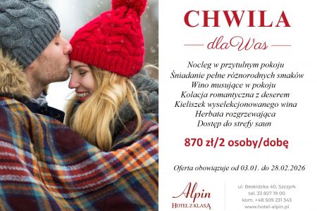 Alpin - Hotel z klasą - Chwila dla Was zima