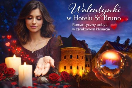 Hotel St. Bruno **** - Walentynki w SPA na Mazurach 