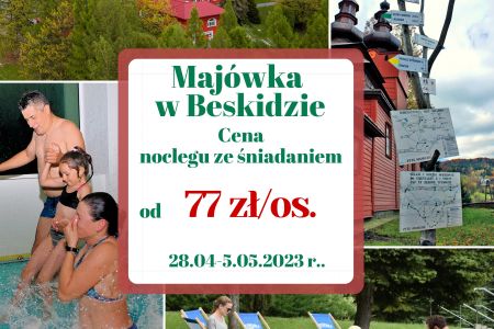 Majówka 2023 - Majówka w Beskidzie