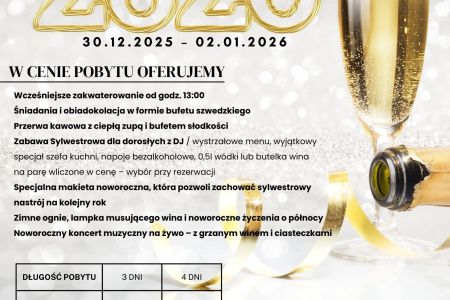 Sylwester 2025/26 - Sylwester na morzem