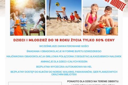 Majówka 2026 - zaplanuj weekend majowy - Majówka nad Morzem 