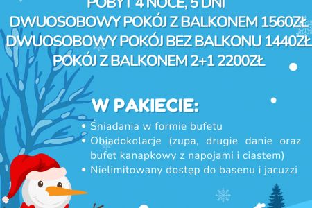 Rezydencja Korab - Spędź ferie zimowe nad morzem w Międzyzdrojach