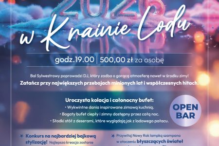 Dwór Pomorski - Sylwester 2025/2026