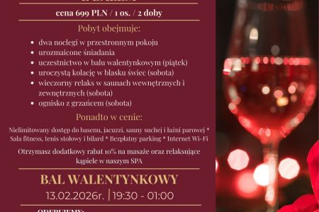 Dwór Pomorski - Walentynki 2026
