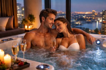 Weekend Dla Dwojga (we Dwoje) - Nocleg w apartamencie z prywatnym jacuzzi w Szczecinie na starym rynku